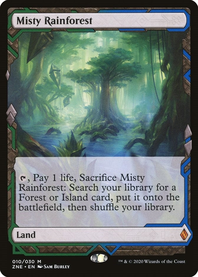 Misty Rainforest (10) [ZNE] - MTG Single