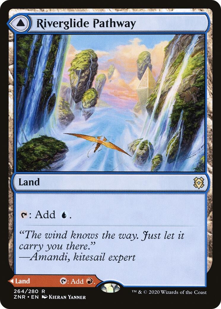 Riverglide Pathway (264) [ZNR] - MTG Single