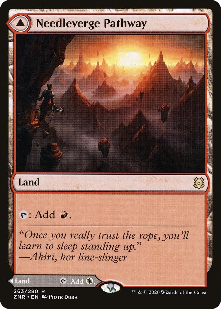 Needleverge Pathway (263) [ZNR] - MTG Single