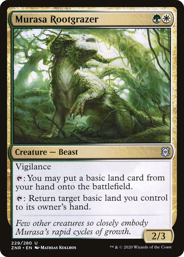 Murasa Rootgrazer (229) [ZNR] - MTG Single