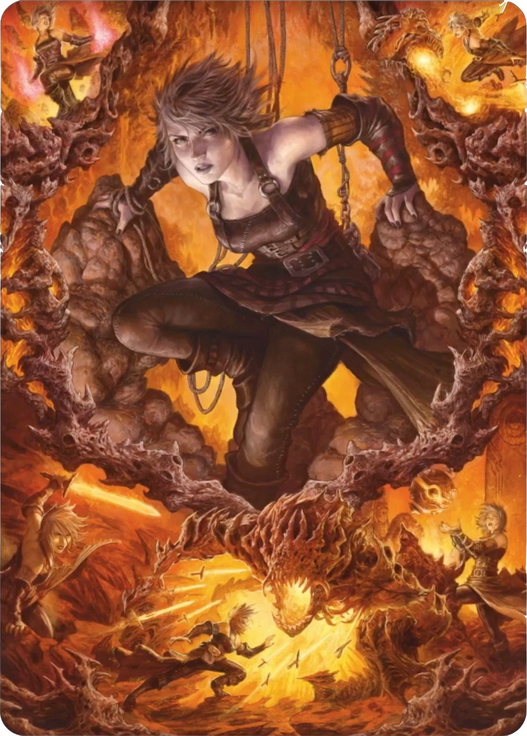 Nahiri Heir of the Ancients Art Card (4/81) (4) [ASZNR] - MTG Single