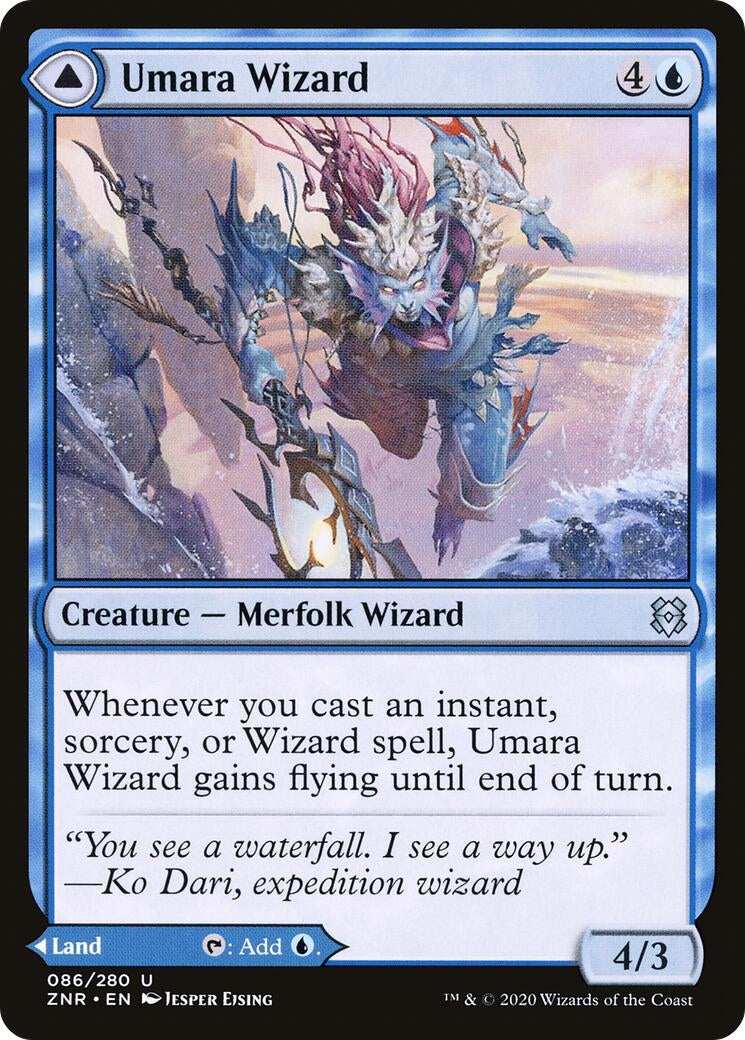 Umara Wizard (86) [ZNR] - MTG Single