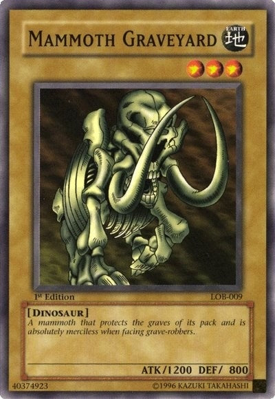 Mammoth Graveyard (9) (LOB) - YuGiOh Single