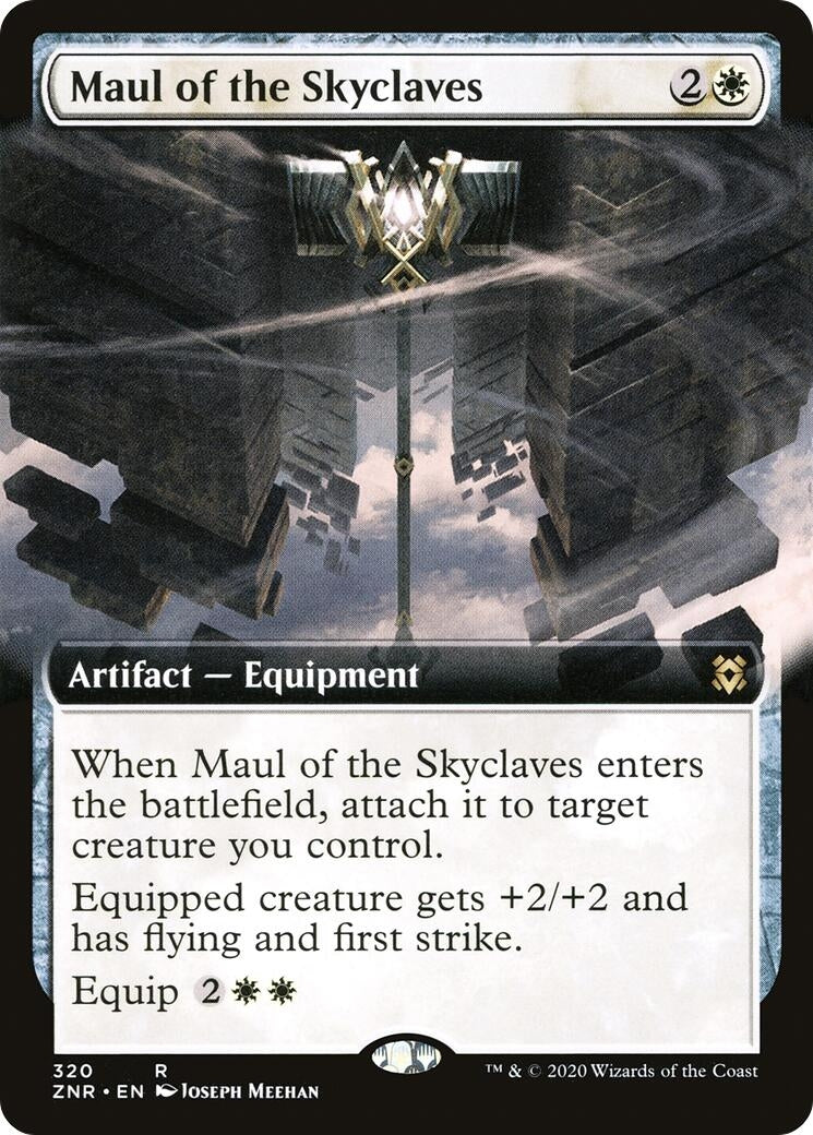 Maul of the Skyclaves (Extended Art) (320) [ZNR] - MTG Single