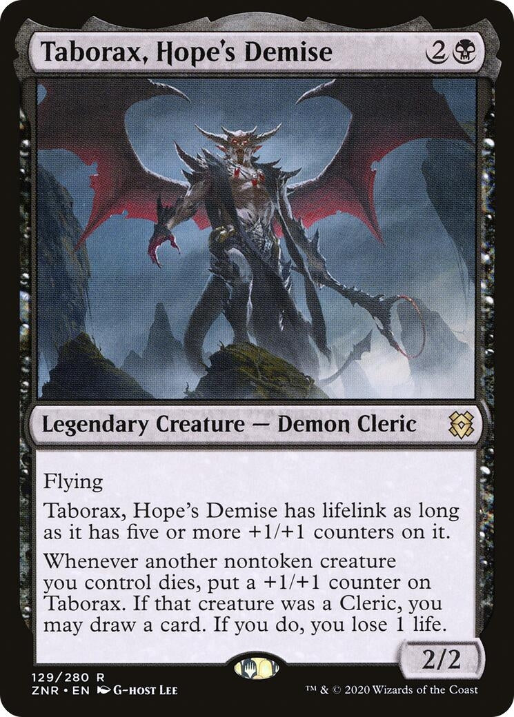 Taborax Hope’s Demise (129) [ZNR] - MTG Single