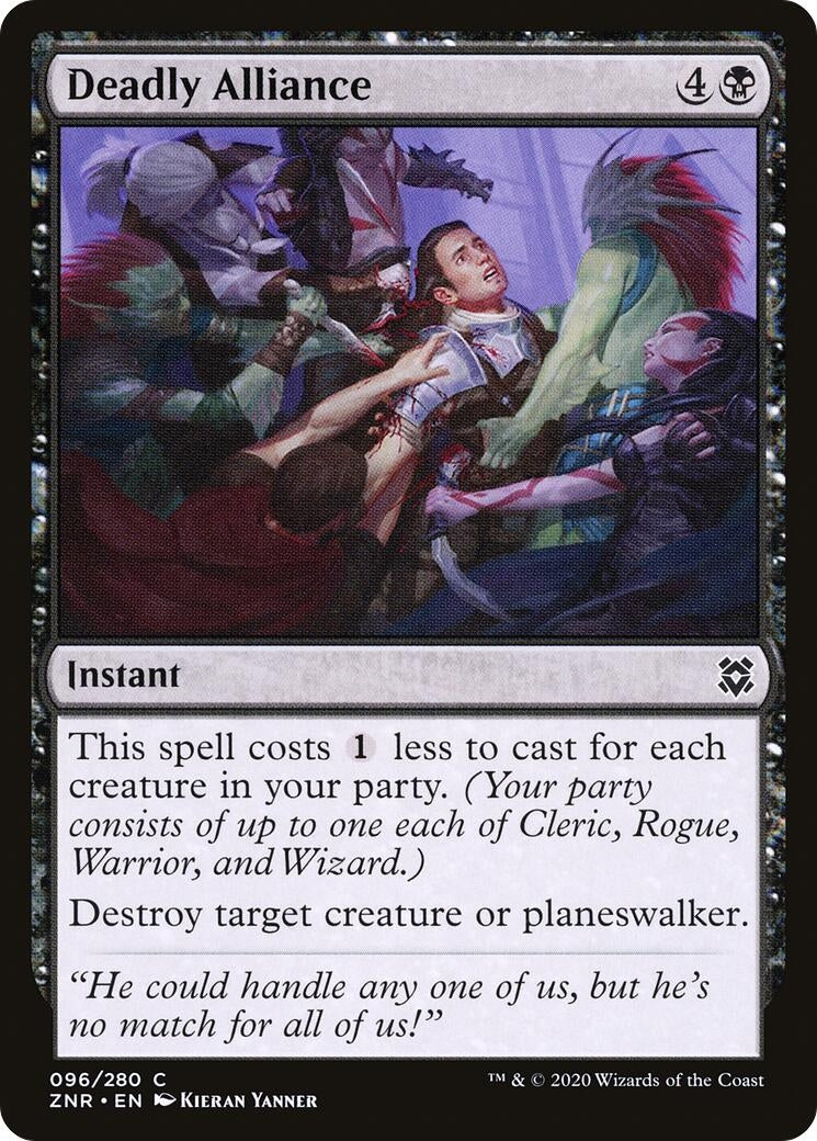 Deadly Alliance (96) [ZNR] - MTG Single