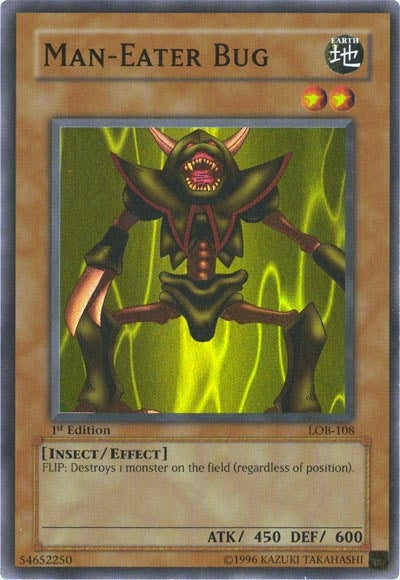 Man-Eater Bug (108) (LOB) - YuGiOh Single