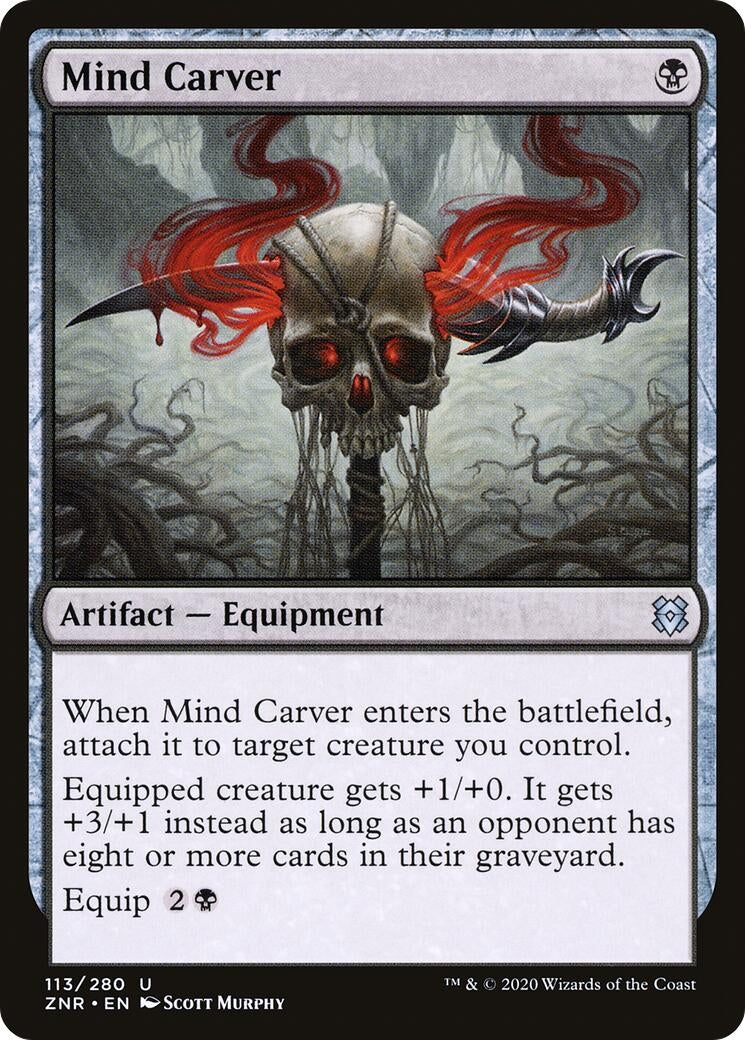 Mind Carver (113) [ZNR] - MTG Single