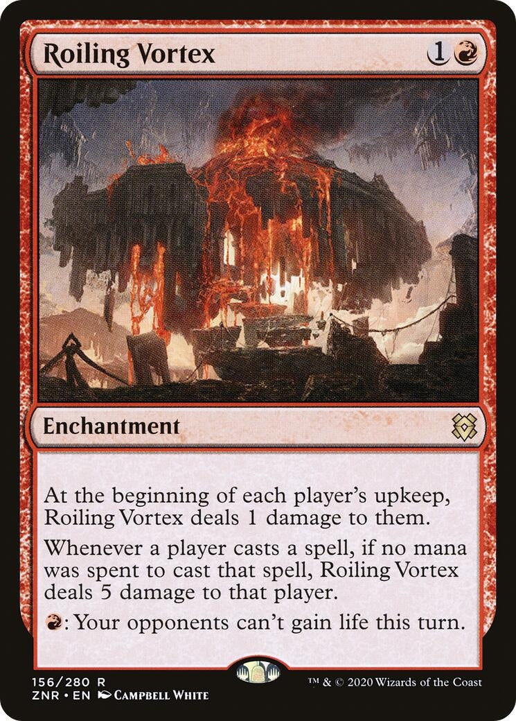 Roiling Vortex (156) [ZNR] - MTG Single