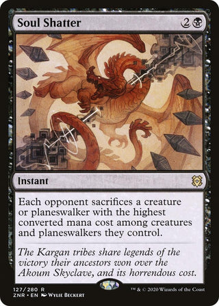 Soul Shatter (127) [ZNR] - MTG Single