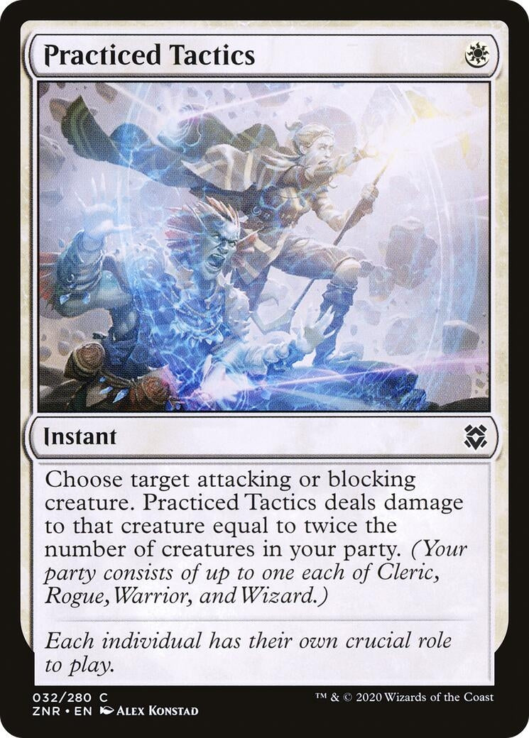 Practiced Tactics (32) [ZNR] - MTG Single