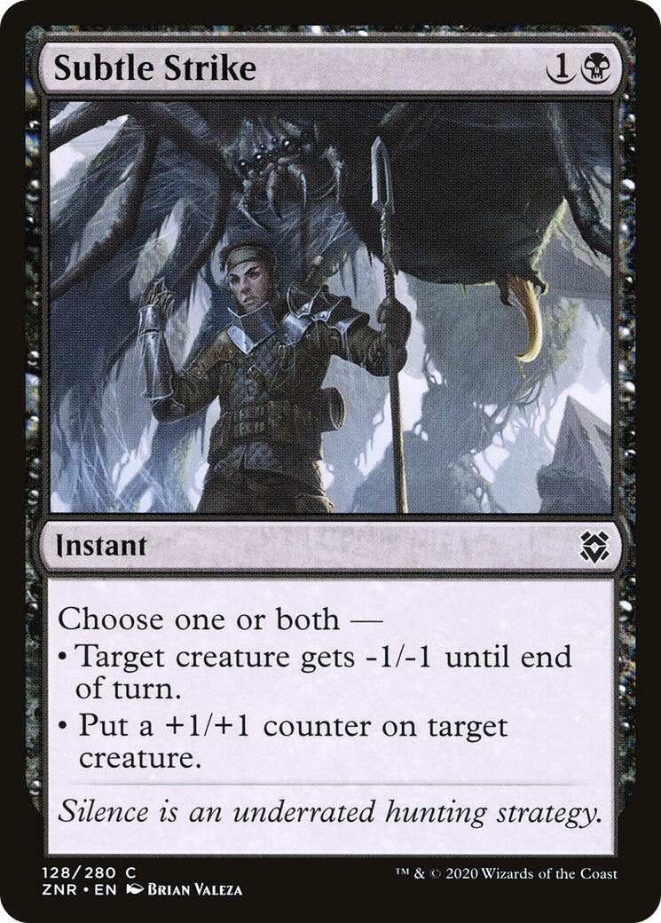 Subtle Strike (128) [ZNR] - MTG Single