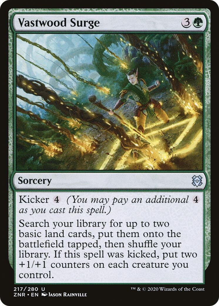 Vastwood Surge (217) [ZNR] - MTG Single