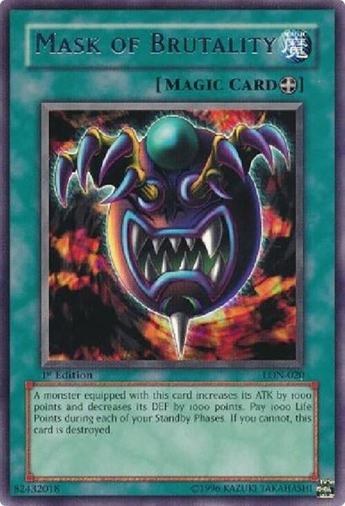 Mask of Brutality (20) - YuGiOh Single