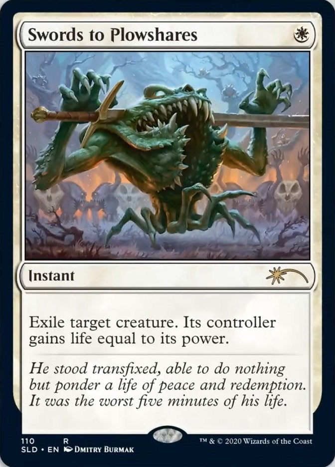 Swords to Plowshares (110) (110) [SLD] - MTG Single
