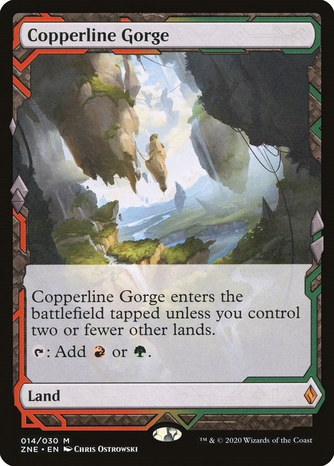 Copperline Gorge (14) [ZNE] - MTG Single