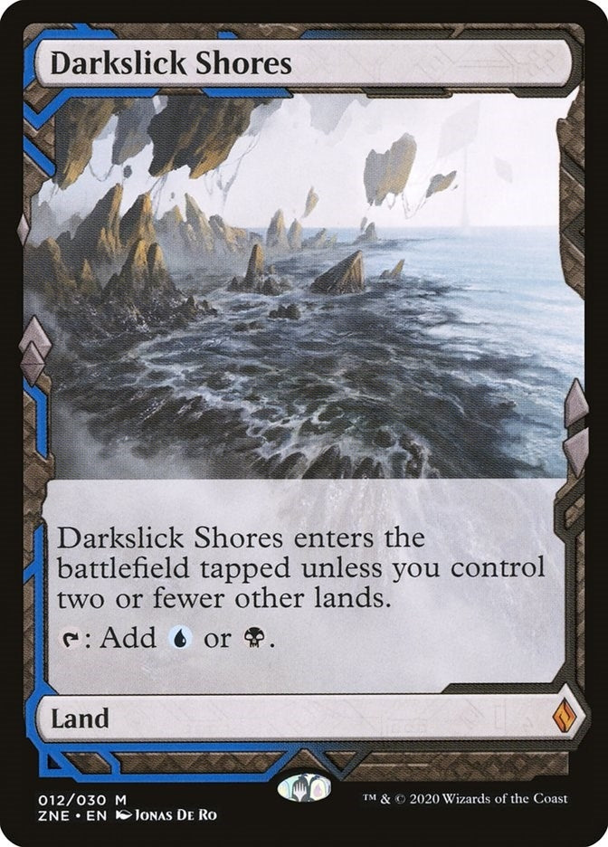 Darkslick Shores (12) [ZNE] - MTG Single
