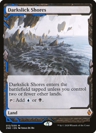 Darkslick Shores (12) [ZNE] - MTG Single