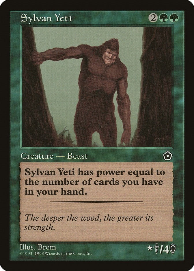 Sylvan Yeti [P02] - MTG Single