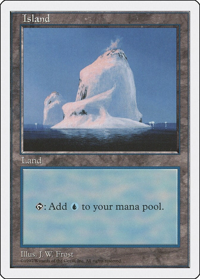 Island (437) (437) [5ED] - MTG Single