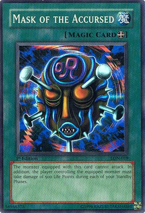 Mask of the Accursed (19) - YuGiOh Single