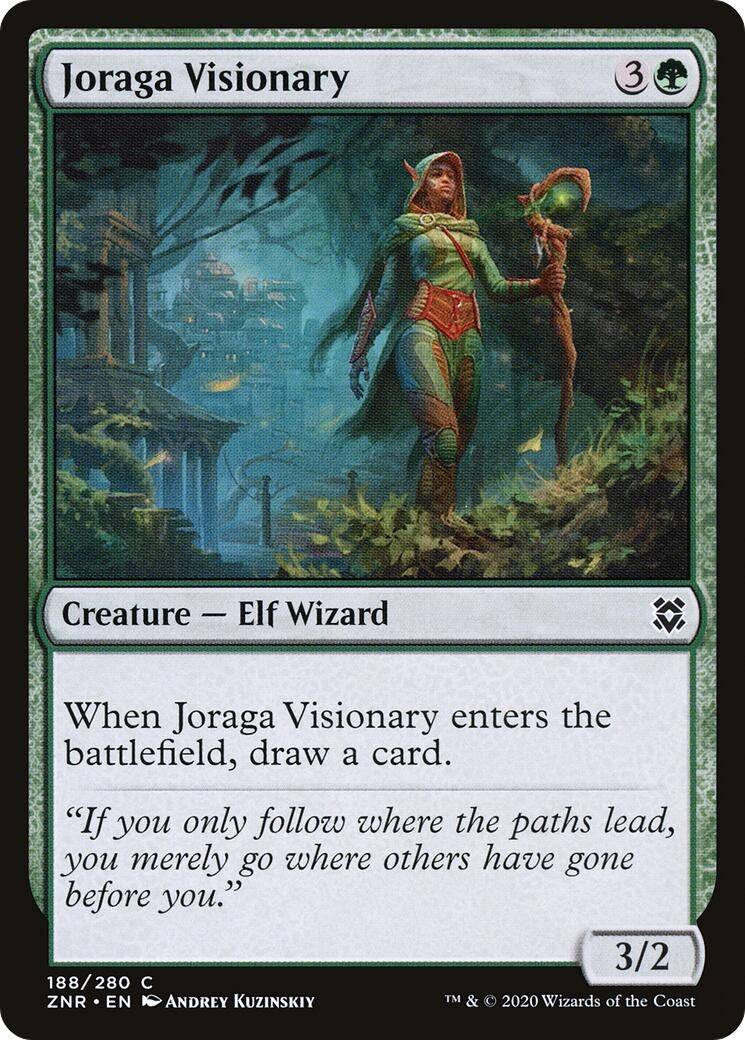 Joraga Visionary (188) [ZNR] - MTG Single