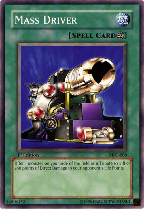 Mass Driver (88) - YuGiOh Single