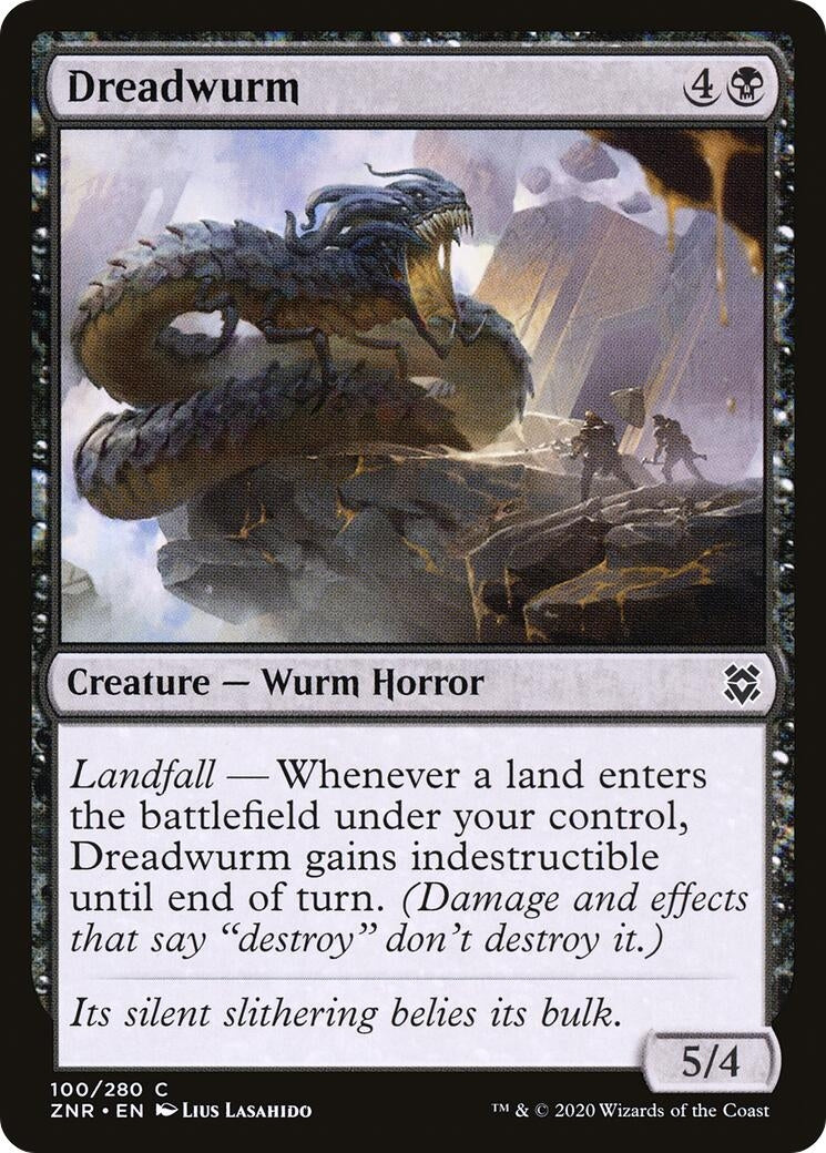 Dreadwurm (100) [ZNR] - MTG Single