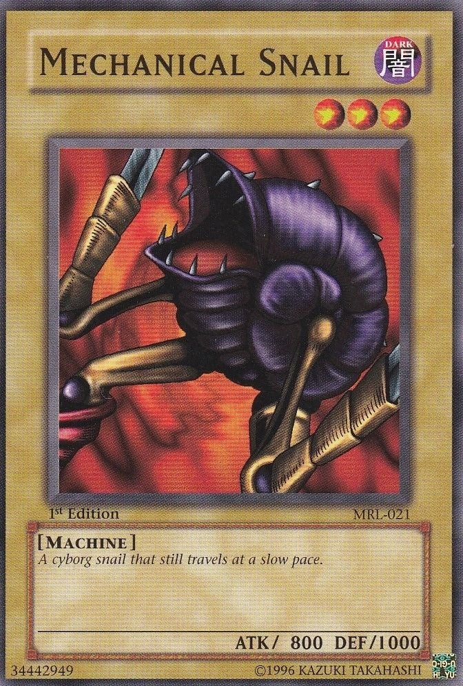 Mechanical Snail (21) (MRL-EN) - YuGiOh Single
