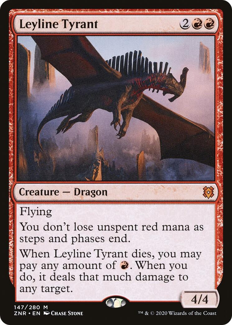 Leyline Tyrant (147) [ZNR] - MTG Single