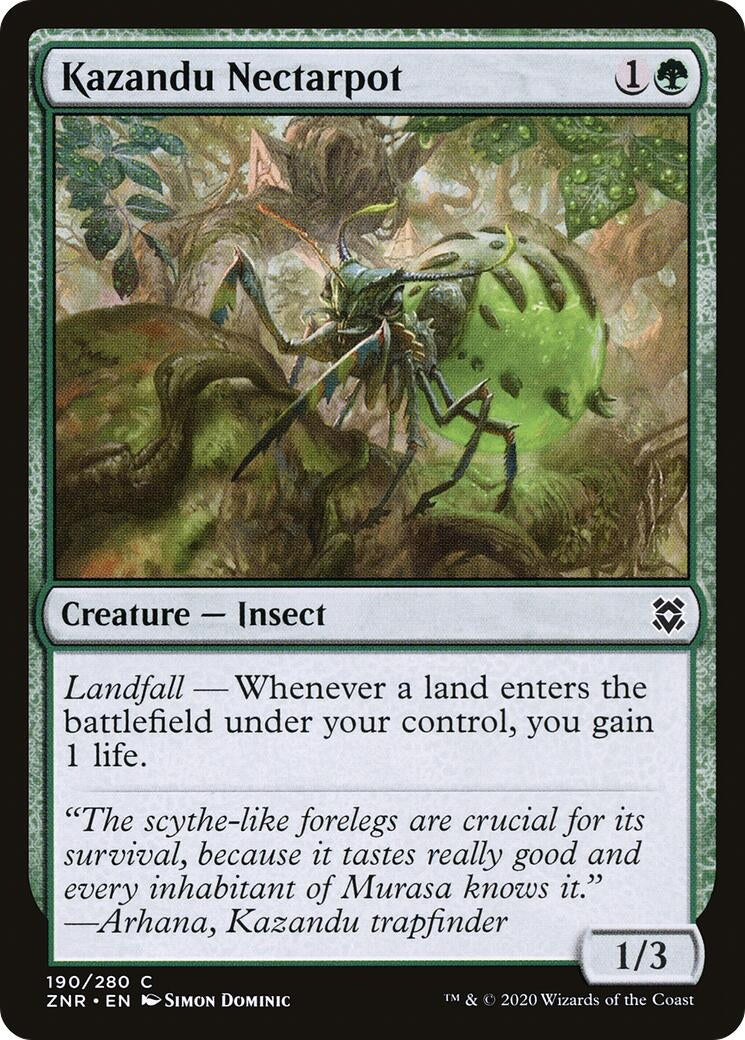 Kazandu Nectarpot (190) [ZNR] - MTG Single