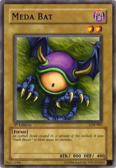 Meda Bat (83) (LOB) - YuGiOh Single