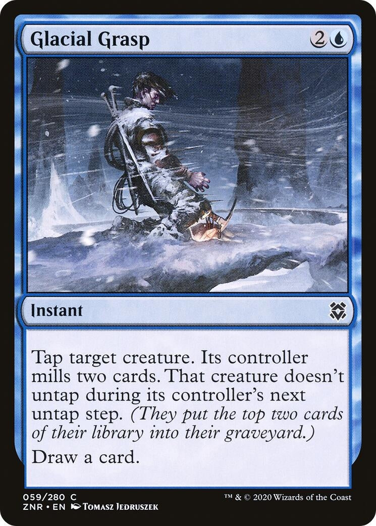 Glacial Grasp (59) [ZNR] - MTG Single
