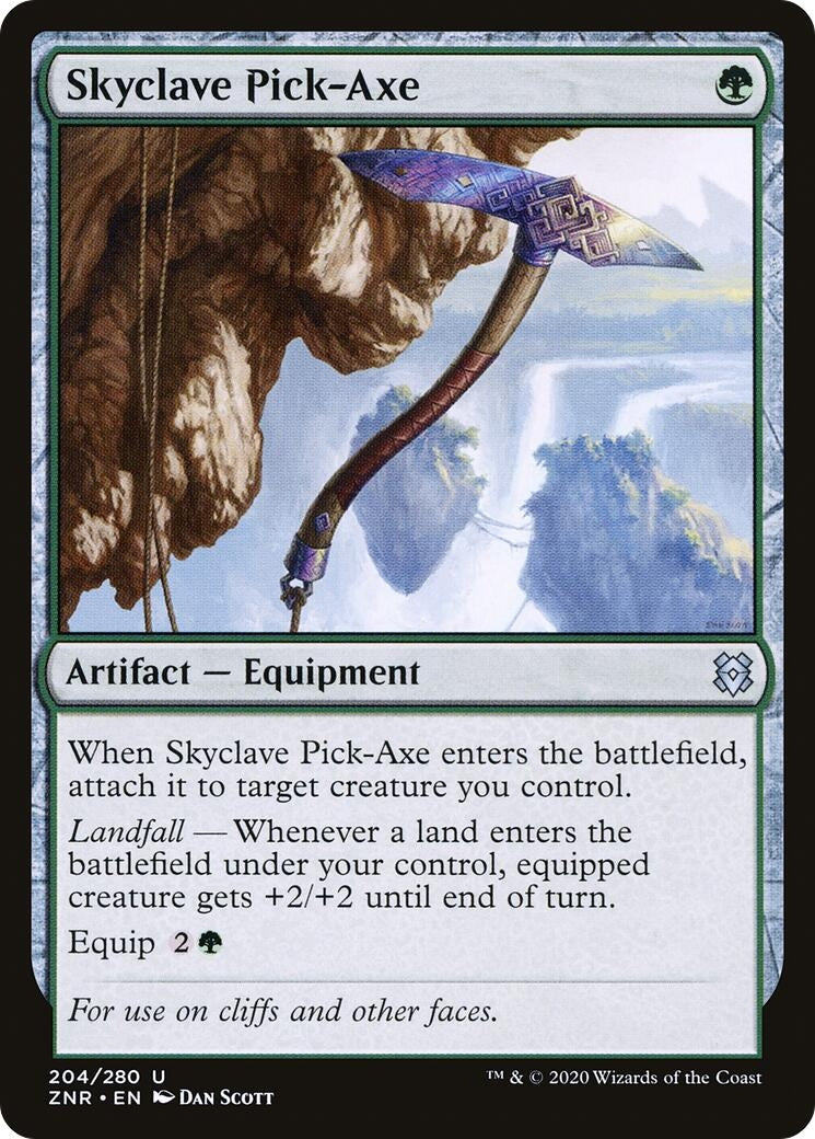 Skyclave Pick-Axe (204) [ZNR] - MTG Single