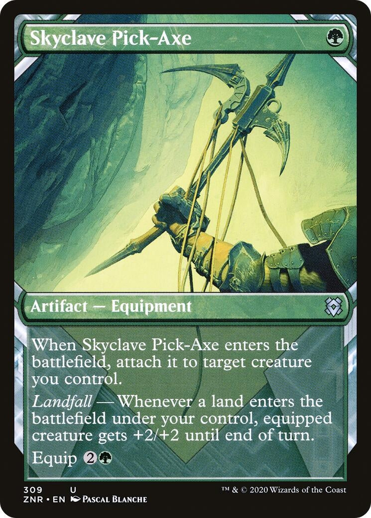Skyclave Pick-Axe (Showcase) (309) [ZNR] - MTG Single