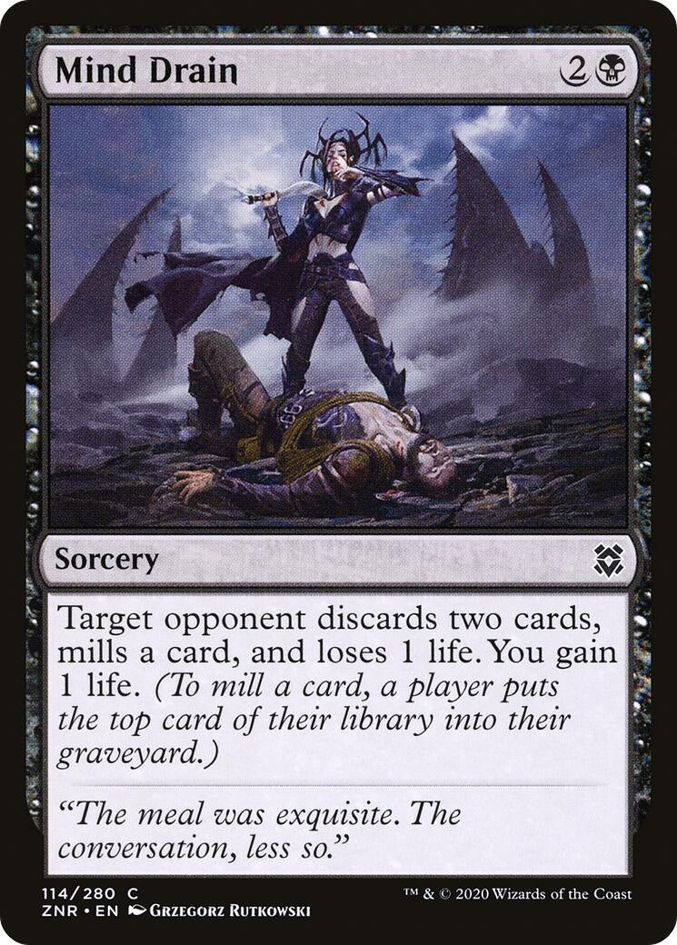 Mind Drain (114) [ZNR] - MTG Single