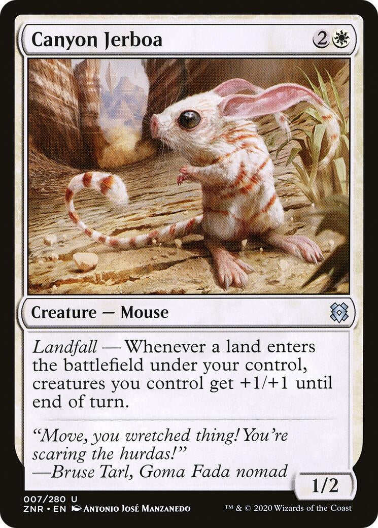 Canyon Jerboa (7) [ZNR] - MTG Single