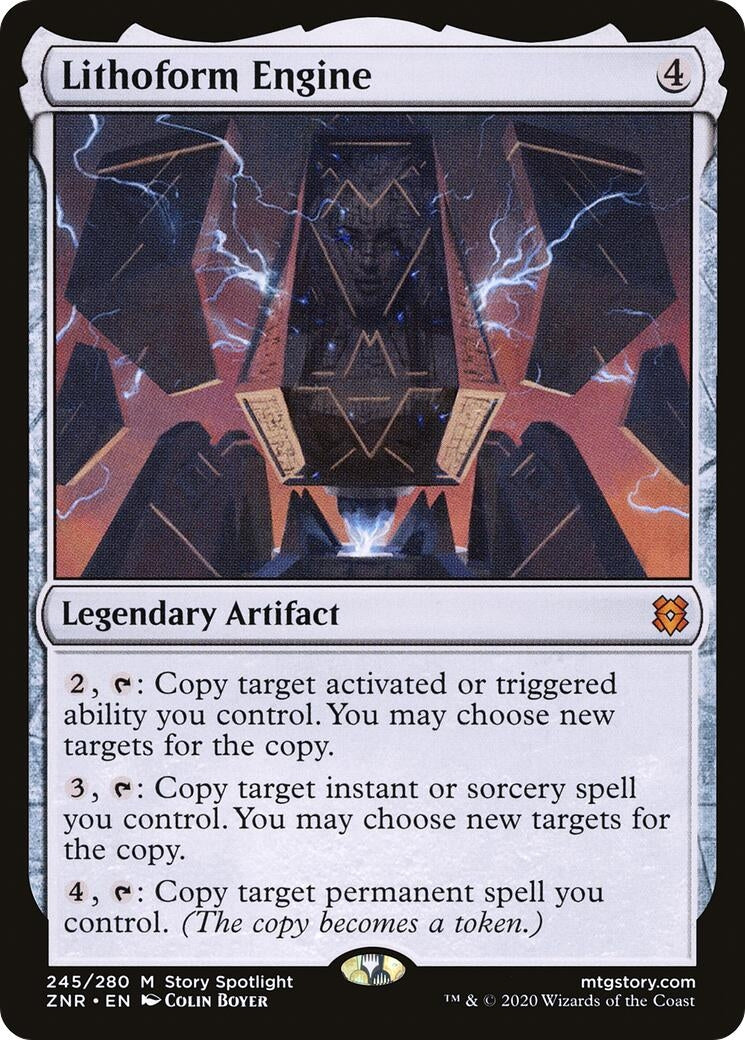 Lithoform Engine (245) [ZNR] - MTG Single