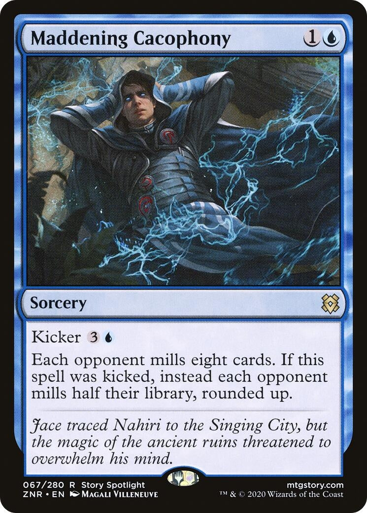 Maddening Cacophony (67) [ZNR] - MTG Single