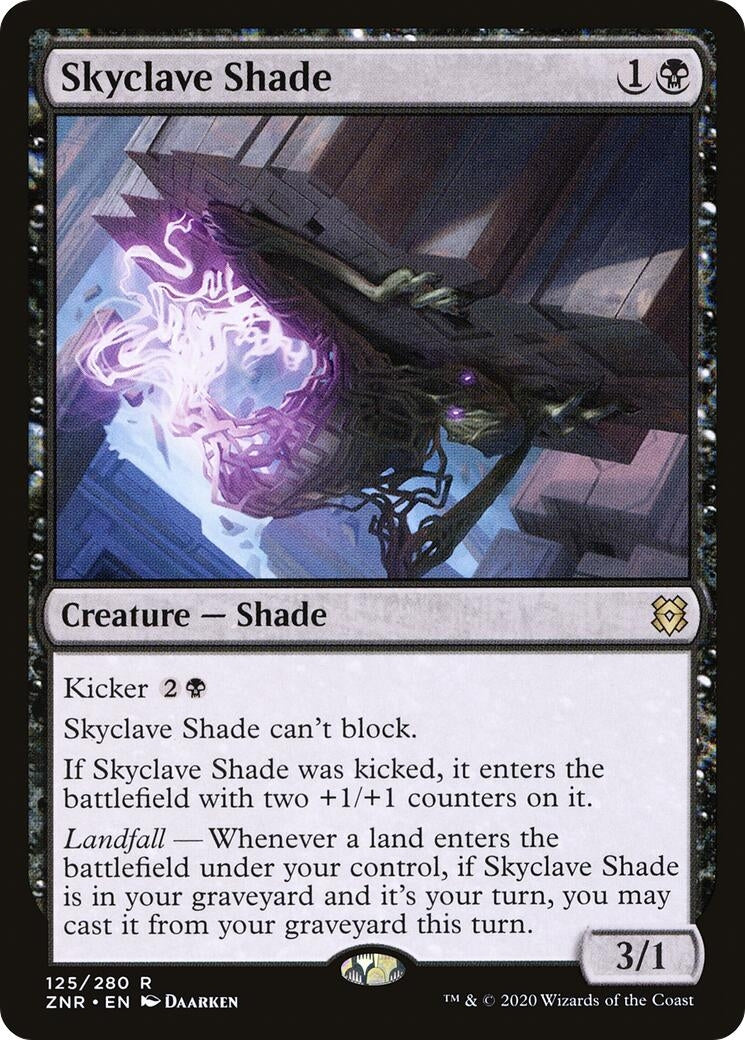 Skyclave Shade (125) [ZNR] - MTG Single