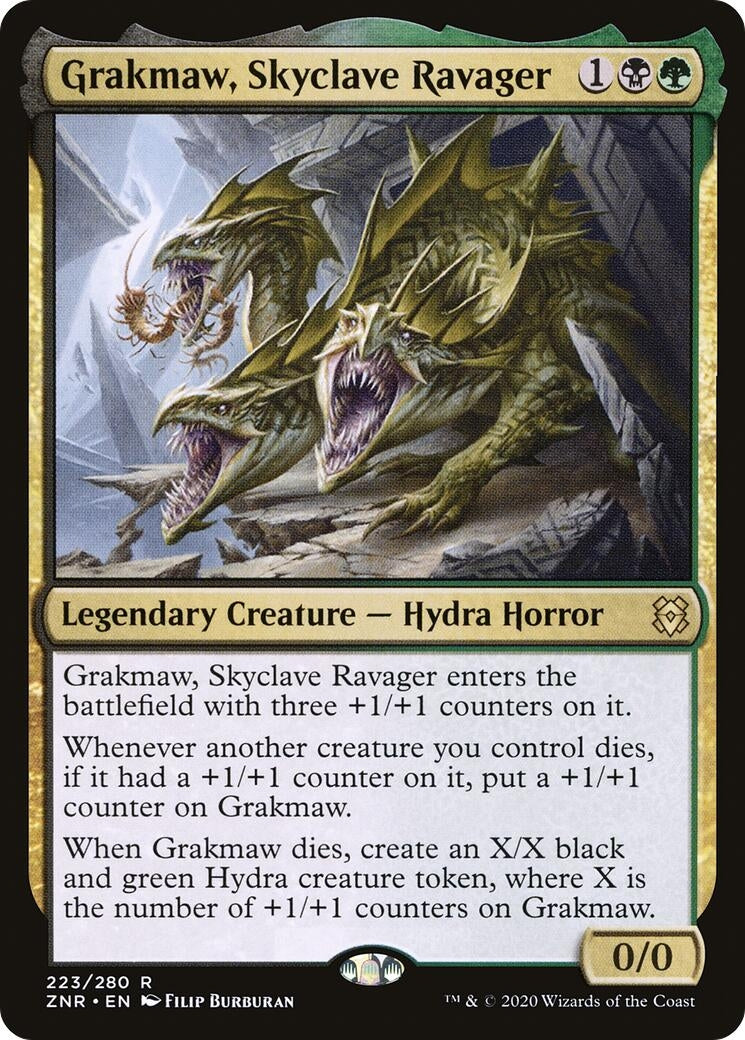 Grakmaw Skyclave Ravager (223) [ZNR] - MTG Single