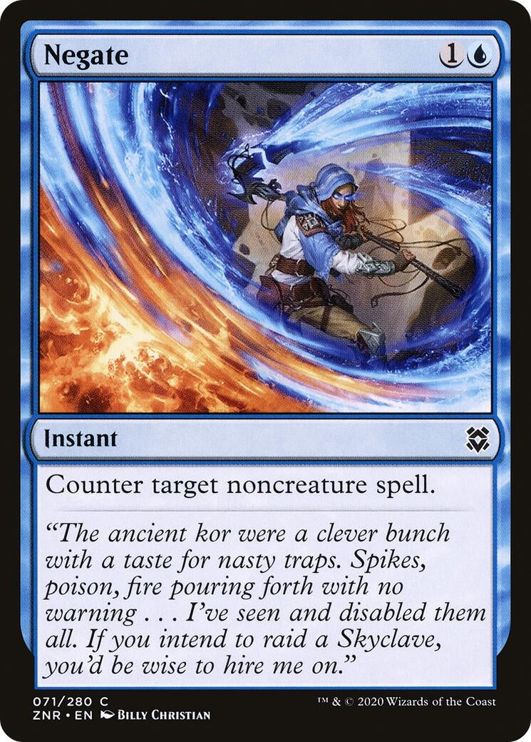 Negate (71) [ZNR] - MTG Single