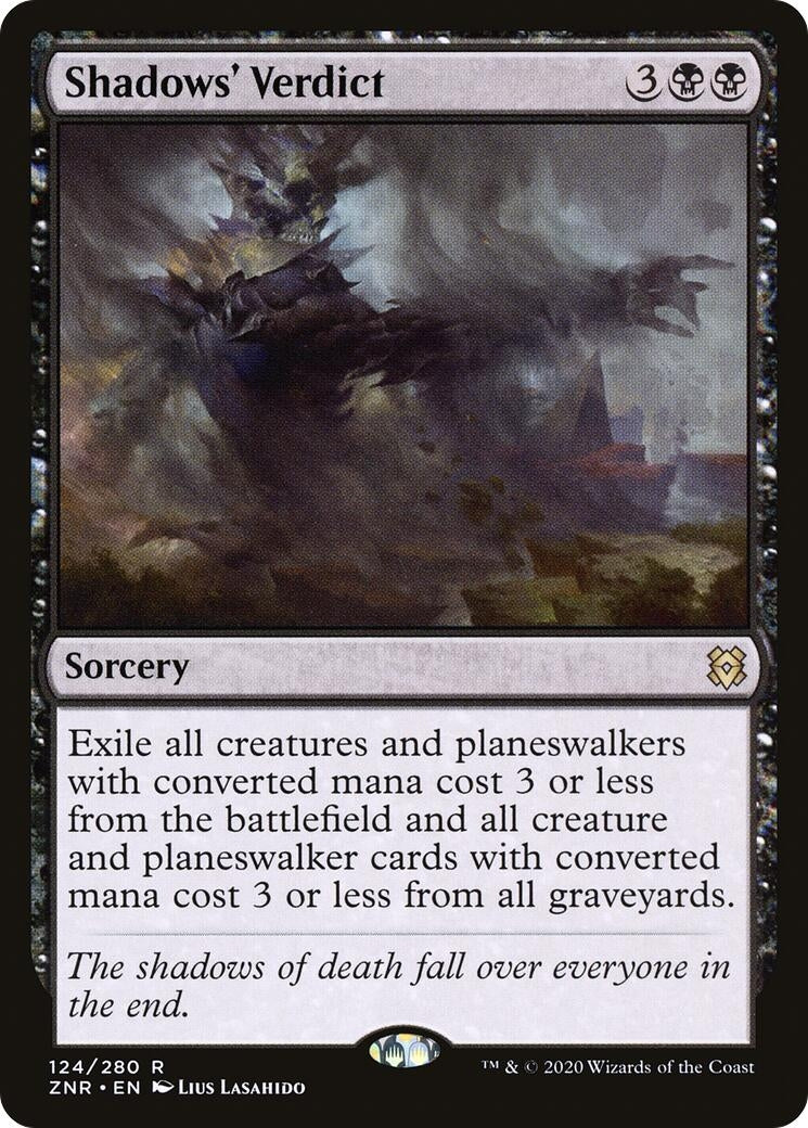 Shadows’ Verdict (124) [ZNR] - MTG Single