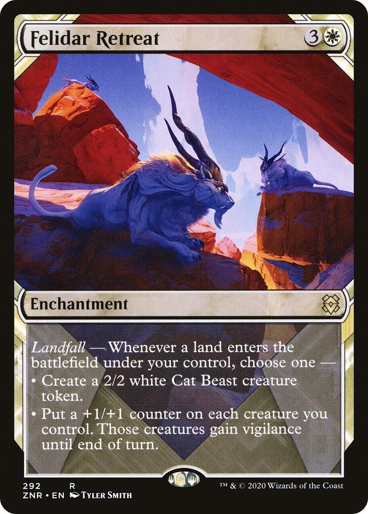 Felidar Retreat (Showcase) (292) [ZNR] - MTG Single