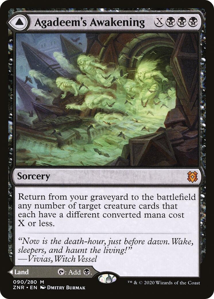 Agadeem’s Awakening (90) [ZNR] - MTG Single