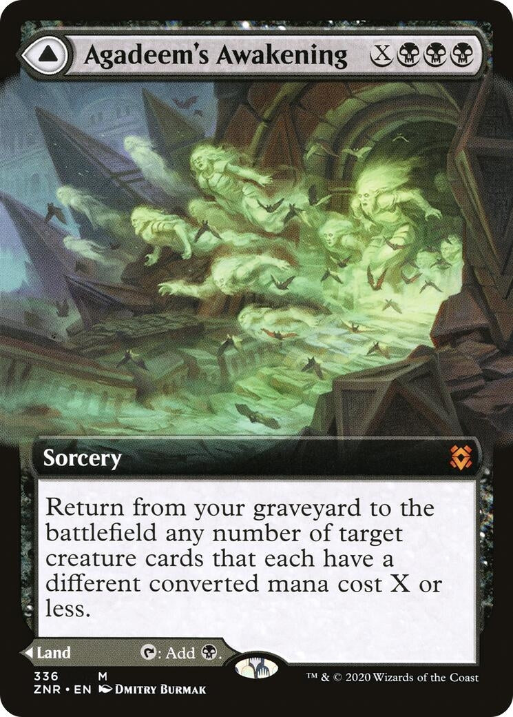 Agadeem’s Awakening (Extended Art) (336) [ZNR] - MTG Single