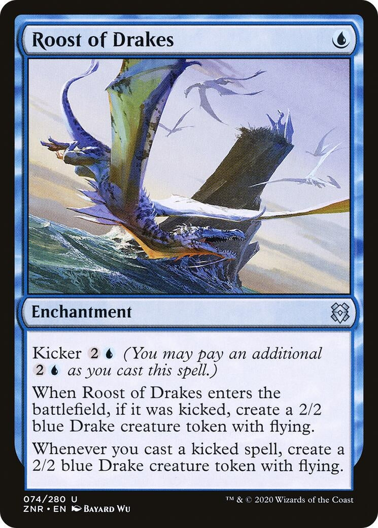Roost of Drakes (74) [ZNR] - MTG Single