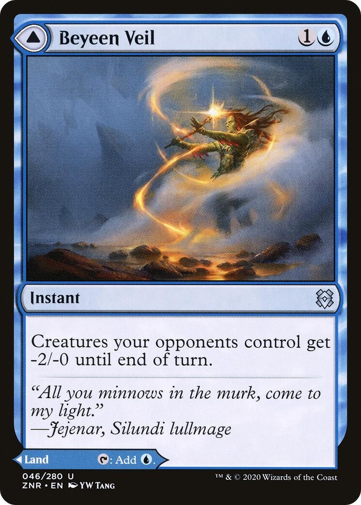 Beyeen Veil (46) [ZNR] - MTG Single