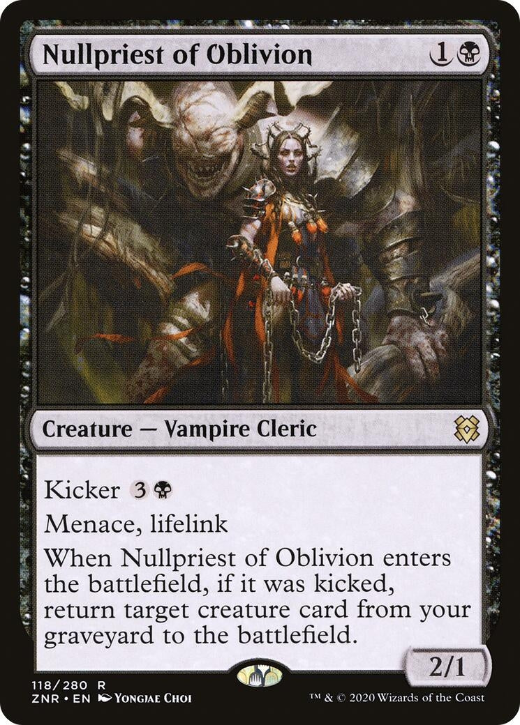 Nullpriest of Oblivion (118) [ZNR] - MTG Single
