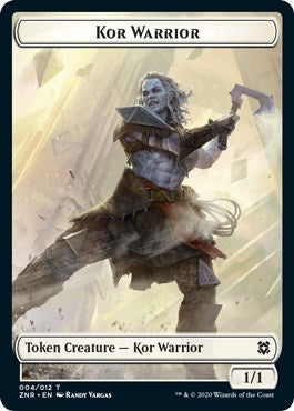 Kor Warrior Token (0) [ZNR] - MTG Single